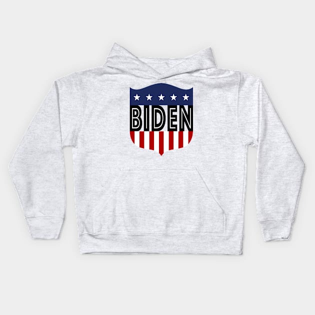 joe biden crest Kids Hoodie by polisci